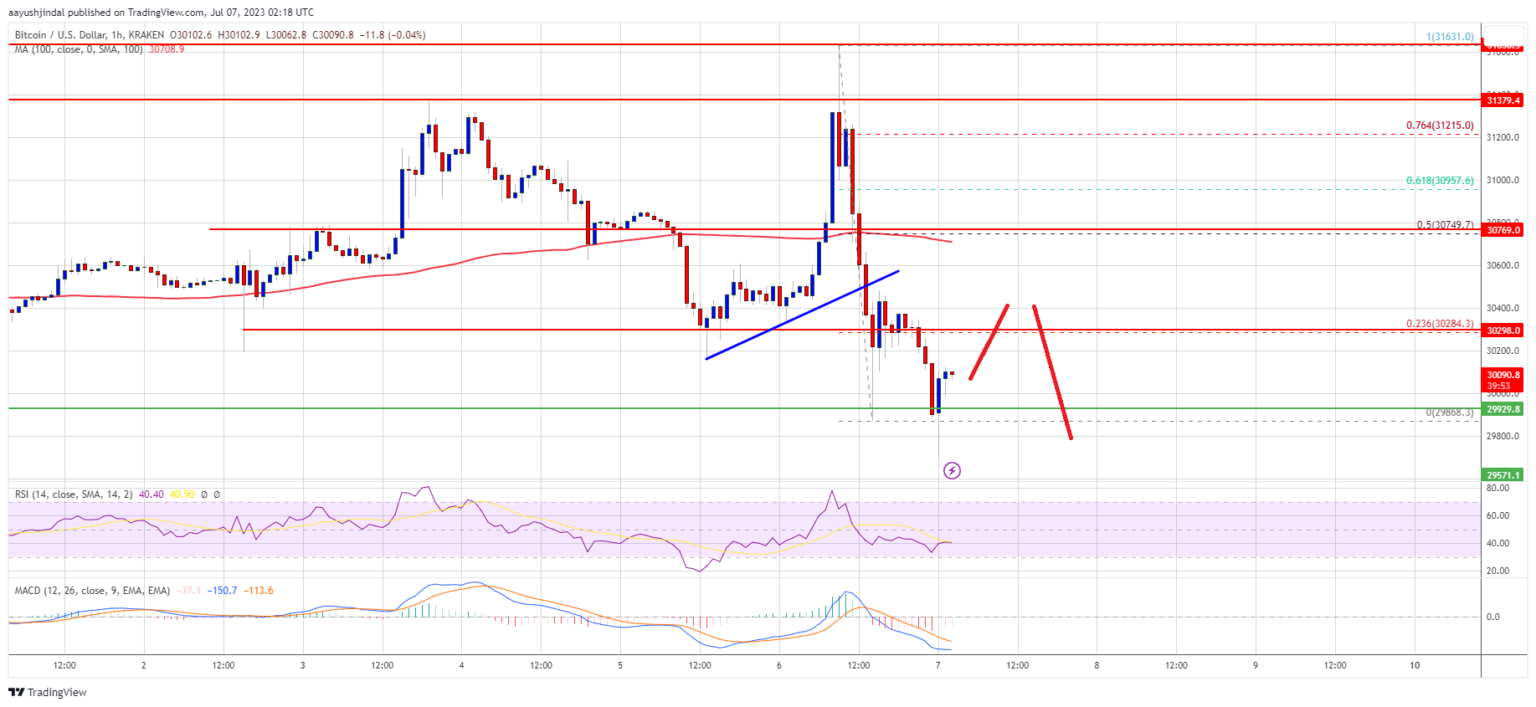 Bitcoin Price Takes Hit – What Could Spark Larger Degree Correction