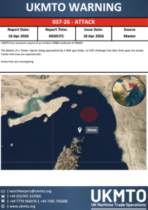Oil tanker attacked after falling for crypto scam granting fake Strait of Hormuz safe passage
